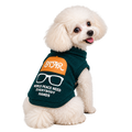 La Chaquetita Estrella — Solo perros pequeños · Verde oscuro · sin fondo