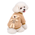La Sudadera del Osito — Solo perros pequeños · Beige · sin fondo