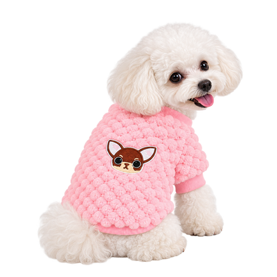 El Suetercito Cachorrito — Solo perros pequeños · Rosa · sin fondo